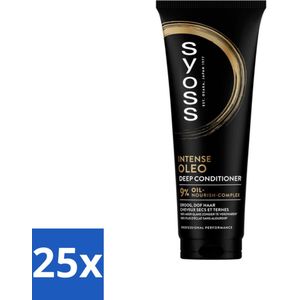 25 x Syoss - Oleo - Conditioner - Voedt & Verzacht - 250 ml - Pluiscontrole - Syoss Conditioner