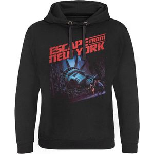 Escape From New York Hoodie/trui -S- Poster Zwart