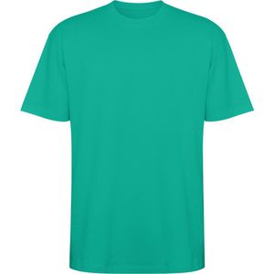 2 Pack Jade Groen oversized unisex t-shirt katoen Model Bull merk Roly maat S