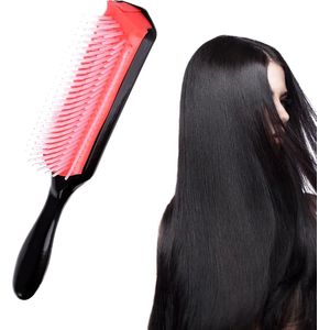 Haarborstel - Styling Haarborstel - Haaraccessoires - Classic Haarborstel - Rood - LOUZIR