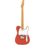 Fender Vintera '50s Telecaster, Fiesta Red MN - Elektrische gitaar - rood