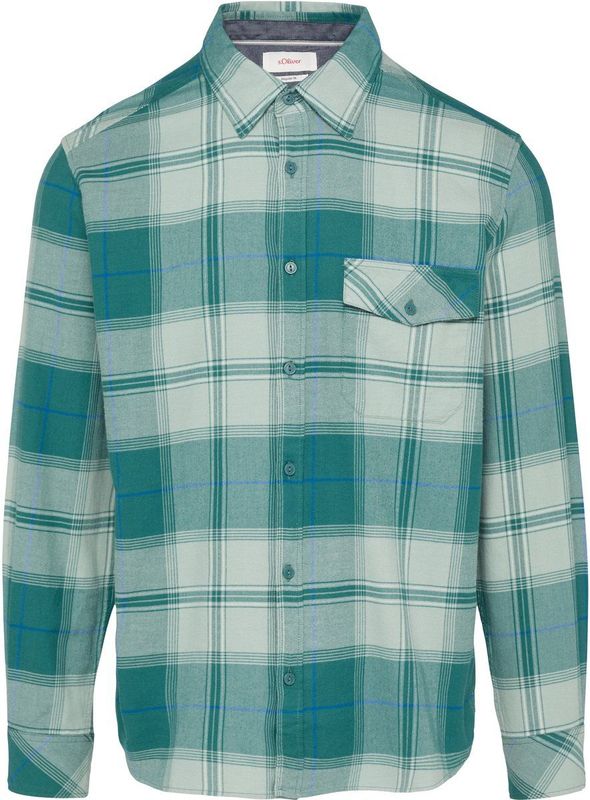 Overhemd - Geruit - Flanel - Lange Mouw - Regular Fit