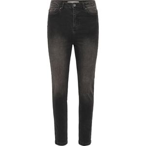 Kaffe - KAwillow HW Slim Fit Jeans - Donkergrijs - Dames Jeans