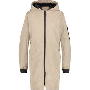 Long Bomber Regenjas Urban Outdoor Dames - Beige - XXL