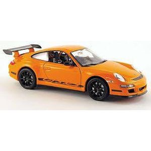 Porsche 911 (997) GT3 RS Oranje/Zwart 1:34 Welly