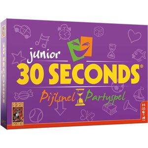 999 Games 30 Seconds Junior Bordspel - Speciale kindereditie voor grote gezelschappen - Vanaf 7 jaar - 3-24 spelers - +/- 30 min