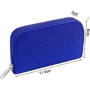 Actie4you SD Kaart Organizer - 22 Slots - Blauw