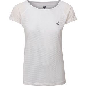 Dare 2b - Kate Ferdinand Defy Quick Drying T-Shirt - Outdoorshirt - Vrouwen - Maat 44 - Wit