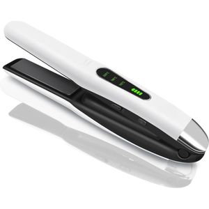 Draadloze Stijltang - Mini Stijltang - Reis Stijltang - Draadloze Krultang - Hair Straightener - 2 in 1