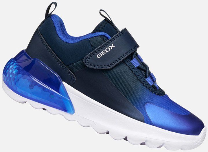 Geox - Activart Illuminus - Sneakers - Marineblauw en Koningsblauw