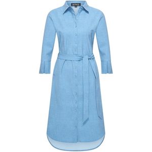 Travel Jurk Uni Denim 2092A Bleached