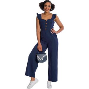 Banned - Cute Playsuit - 2XL - Donkerblauw