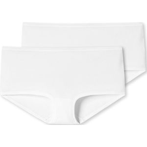 Schiesser 2Pack Shorts - Biologisch katoen Dames Onderbroek - Maat S