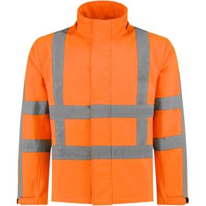 RWS Softshell jas high-visibility oranje