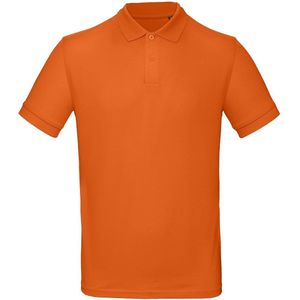 Senvi Classic Fit Polo Biologisch Katoen - Kleur Urban Oranje - Maat XXL