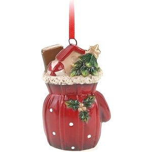 Kersthanger cadeauzak 8 cm - kerstboomhanger