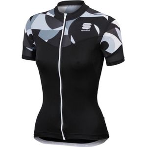 Fietsshirt Sportful Women Primavera Jersey Black White-M