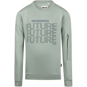 No Way Monday - T-shirt - Longsleeve - Aqua green - Maat 98