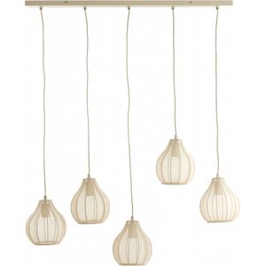 Light & Living Hanglamp Elati - 5-lamps - Zand