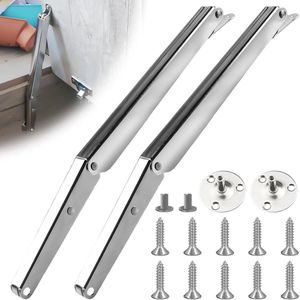 2 stuks softclose-dekselsteunscharnieren 150 N/PC gasdrukveer scharnieren voor kleppen kast speelgoedkist