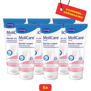 6X Molicare® Skin Barrier Cream - 6 x 200ml - Voordeelverpakking!