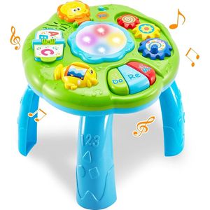 Kinderspeelgoed Speeltafel met Licht en Geluid - Educatief Baby Speelgoed Tafel - Cadeau voor Peuters