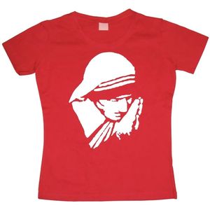 Hybris Damen Moder Theresa Girly T-Shirt SH-5-10411-H3-12 Red-S