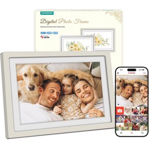 Digitale Fotolijst WiFi 10.1 Inch met 32GB Geheugen en HD Touchscreen