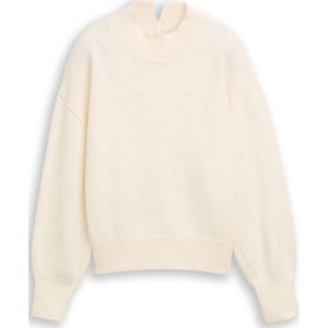 Tom Tailor Oversized gebreide trui met opstaande kraag