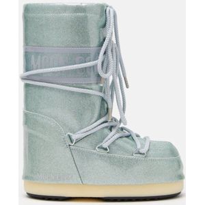 MOON BOOT ICON JUNIOR BLUE GLITTER Thermoboots / Snowboots / Sneeuwlaarzen Jongen/Meisje - original - 23-26 - (8059791066216)