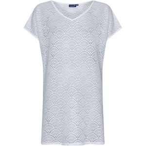 Rebelle Cover-Up Beach Basics - Wit - Polyester - Maat 36