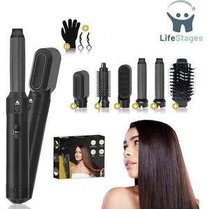 LifeStages - Haarfohn met borstel - haarfohn met diffuser - Haarfohn Veelzijdig - Stijlvol