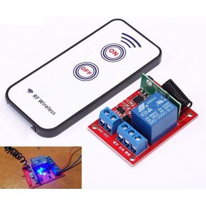 OTRONIC® Draadloze Relaismodule incl. Afstandsbediening - 12V DC, 1 Kanaal, 433Mhz RF