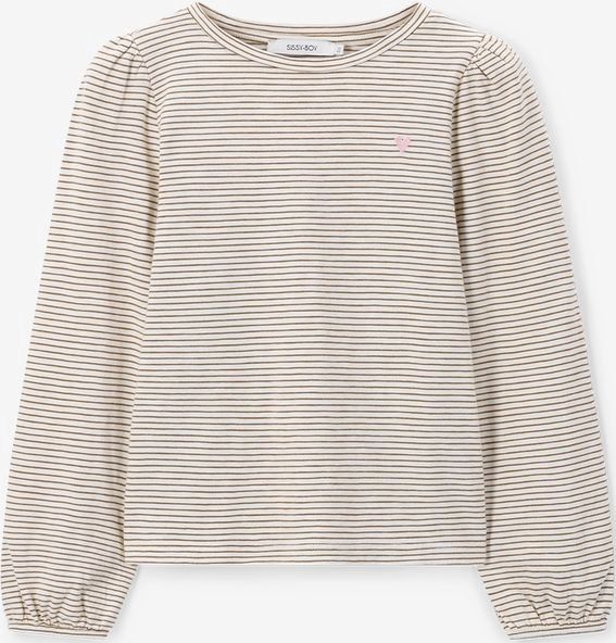 Sissy-Boy - Donkergroene gestreepte longsleeve