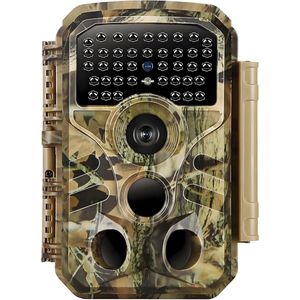 Wildcamera - Bewegingssensor camera - Nachtzicht - Dieren spotten - Boscamera - Buiten camera - Wildlife observeren - Beveiligingscamera natuur - Jachtcamera - Onopvallende camera - Buitenobservatie - Natuurfotografie - Dierensporen vastleggen - Time