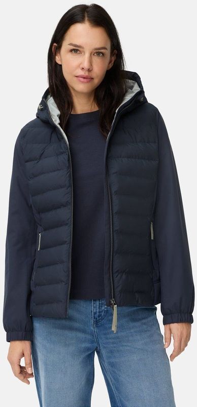 camel active - teXXXactive® - Gewatteerde Jas - Donkerblauw - Reflecterende Details