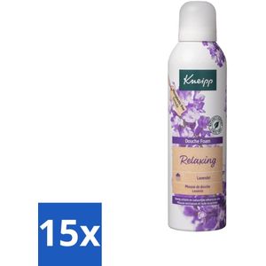 Kneipp - Douche schuim - Relaxing - Lavendel - 200 ml - Bulkverpakking - 15 stuks