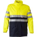 Havep 40001 Parka Marine/Fluo Geel maat XXL