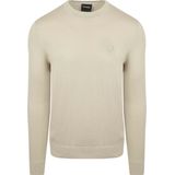 Lyle & Scott - Superfine Cotton Crew Neck - Trui - Willow Grey