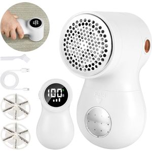 Stofscheerapparaat, oplaadbare pluisverwijderaar met 3 snelheden