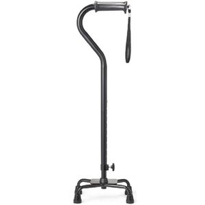 VITILITY Wandelstok Quadro vierpoot, in hoogte verstelbaar