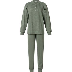 Dames pyjama Lunatex vogel 124197 groen maat XL