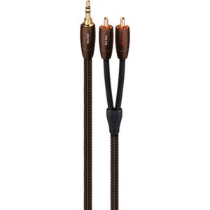 AudioQuest Big Sur 3.5mm - 2xRCA 12m (mini jack naar tulp verloopkabel)