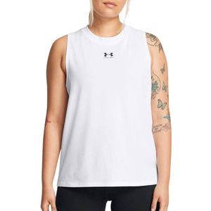 Under Armour - Grafisch T-shirt - Zwart - Katoenmix - Comfortabel en Stretch