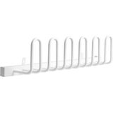 HOMCOM - Elektrische Schoenendroger - Wit - Wandgemonteerd - 60W - Voor 3 Paar Schoenen