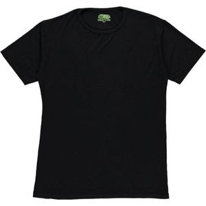Boru Bamboo heren t-shirt ronde hals 2312 - M - Zwart
