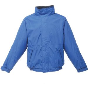 Waterproof Unisex Black Bomber Jacket with Fleece Lining