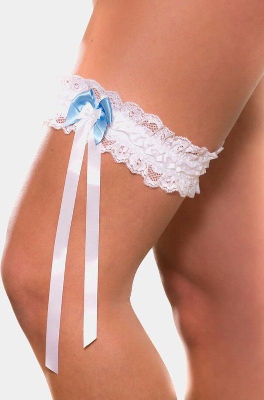 MAGIC Bodyfashion Wedding Band Dames Kousenbanden - Barista - Maat ONE SIZE