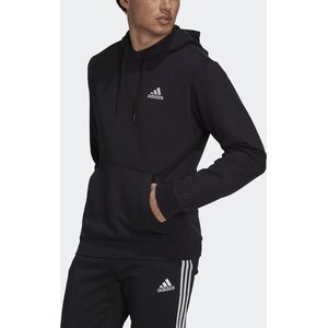 adidas Sportswear Essentials Fleece Hoodie - Heren - Zwart- M