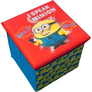 Minions-storage-folding-box-blauw-maat-One-size